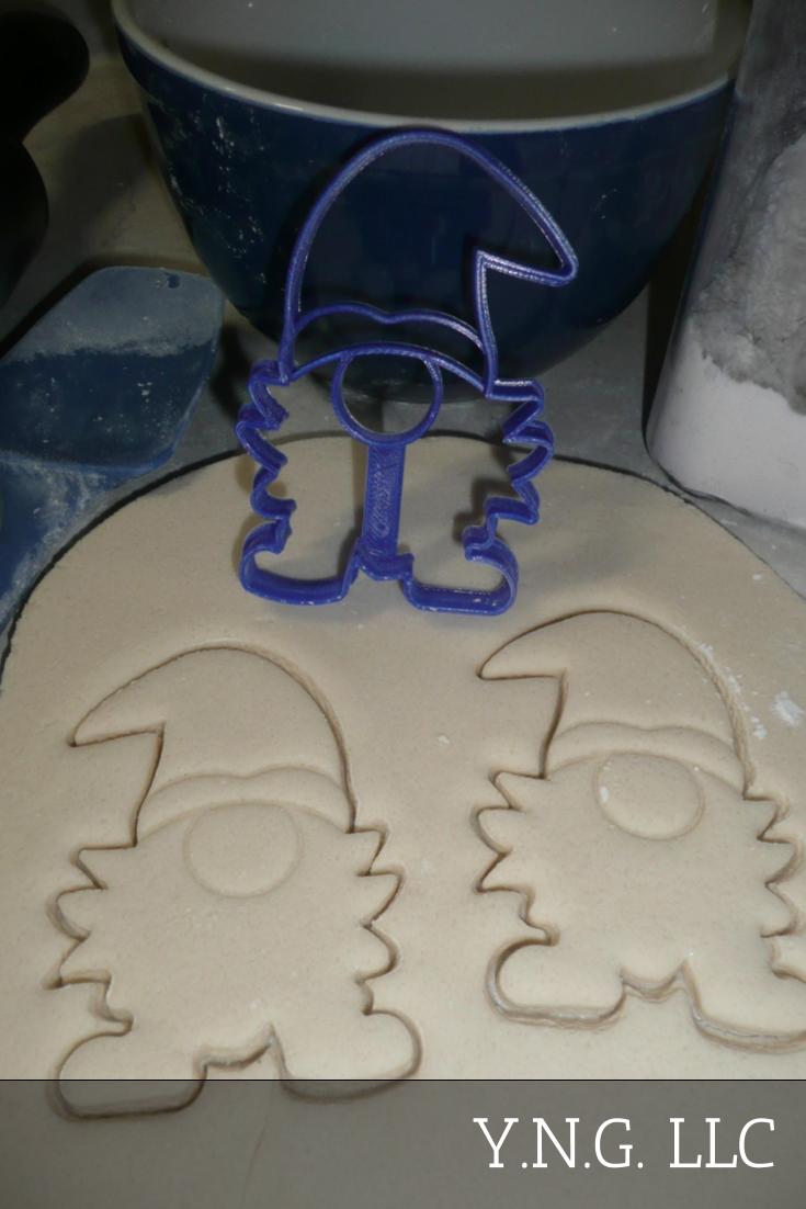 Gnome Garden Ornament Good Luck Charm Cookie Cutter Made in USA PR3359