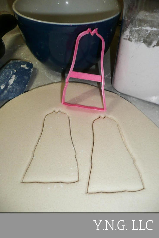 Princess Anna Dress Outline Frozen Kids Cartoon Movie Cookie Cutter USA PR3236