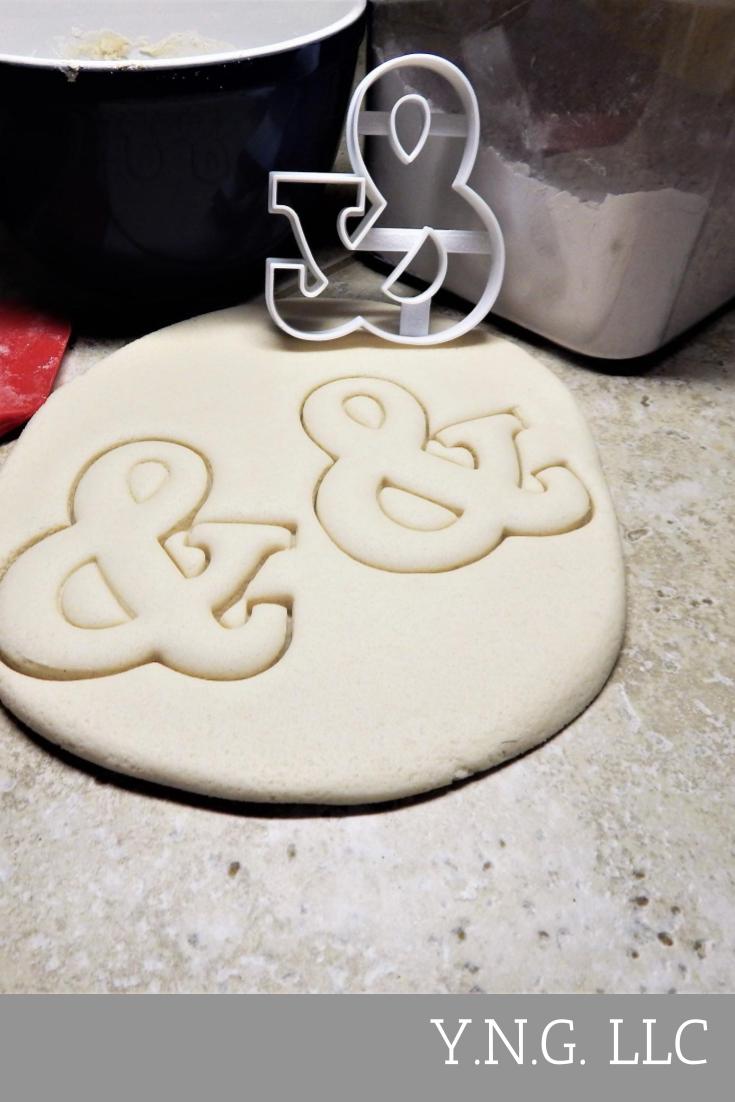 And Ampersand Symbol & Mark Latin Sign Cookie Cutter 3D Printed USA PR2266