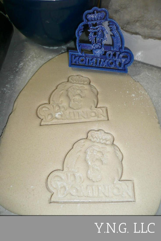 Old Dominion University with Lion Mascot Cookie Cutter USA PR3280