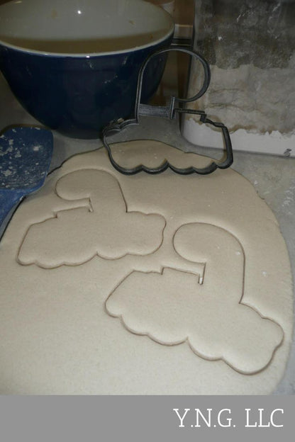 Number Nine 9 Outline Fancy Word Birthday Anniversary Cookie Cutter USA PR3009