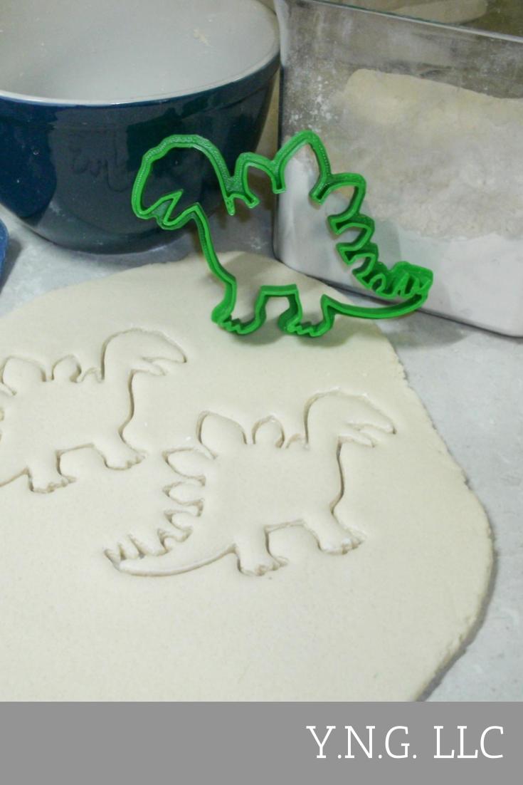 Stegosaurus Dinosaur Dino Kids Party Cookie Cutter Made In USA PR445