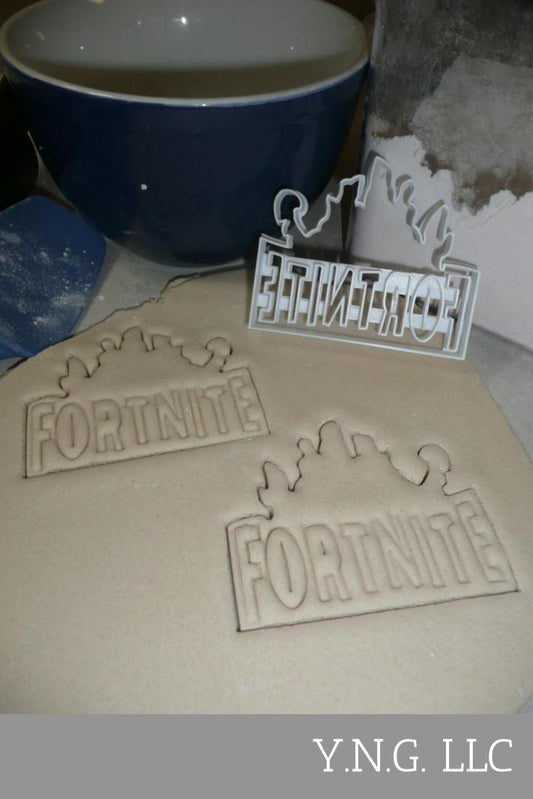 Fortnite Battle Royale Video Computer Game Cookie Cutter USA PR2674