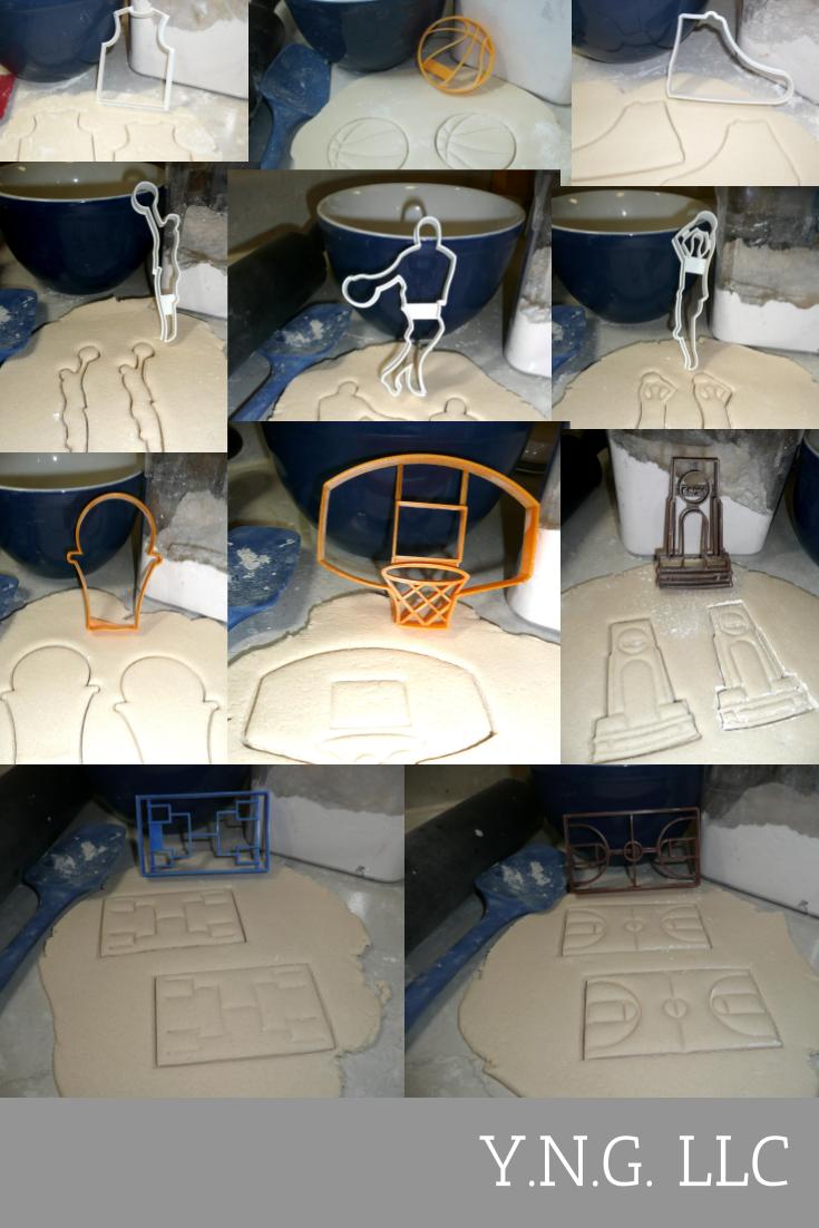 Basketball March Madness Brackets Final Four Set Of 11 Cookie Cutters USA PR1159