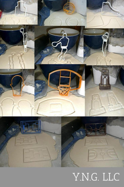 Basketball March Madness Brackets Final Four Set Of 11 Cookie Cutters USA PR1159