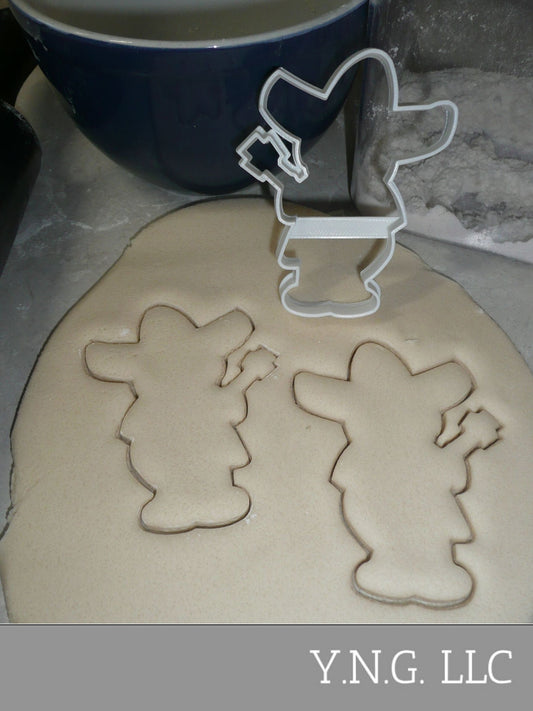 Mariachi Guy Guitar Dia De Muertos Mexico Cookie Cutter USA PR3184