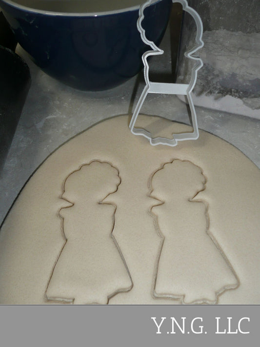 Lady Woman Outline Dia De Muertos Mexico Cookie Cutter USA PR3185