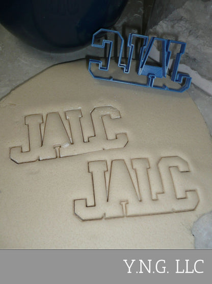 JALC Letters John A Logan Community College Athletics Cookie Cutter USA PR3361