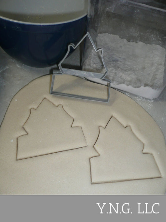 Castle Outline Medieval Times Stone Building Cookie Cutter USA PR3176