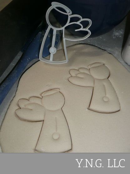 Angel with Detail Guardian Christmas Cookie Cutter USA PR2302