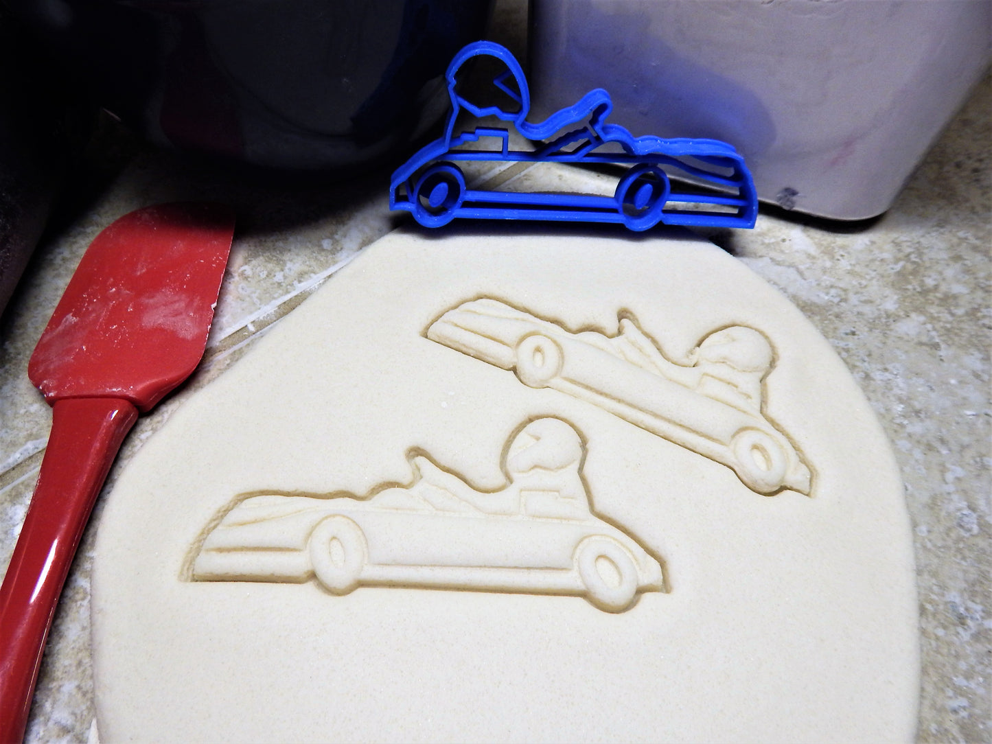 Indiana State Icons Symbols Cardinal Race Car Set Of 5 Cookie Cutters USA PR1376