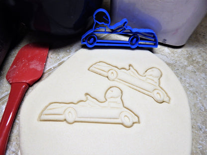 Go Kart Racing Sports Gokart Street Track Car Cookie Cutter Made In USA PR2231