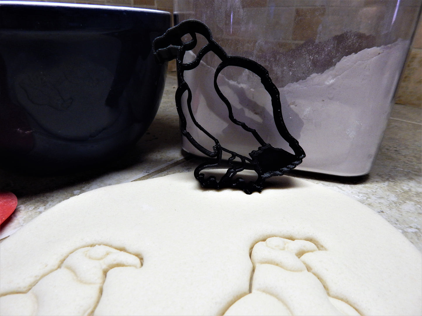 Crow American Black Bird Raven Halloween Cookie Cutter 3D Printed USA PR2281