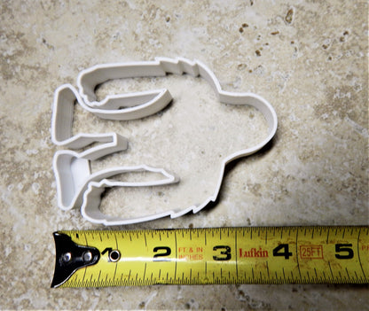 Yeti Sasquatch Bigfoot Abominable Snowman Cookie Cutter 3D Printed USA PR2321