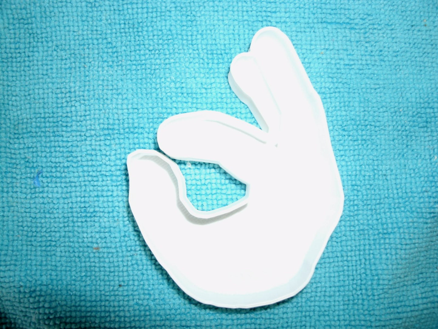 OK Okay Hand Meme Game Gesture Cookie Cutter Made in USA PR654