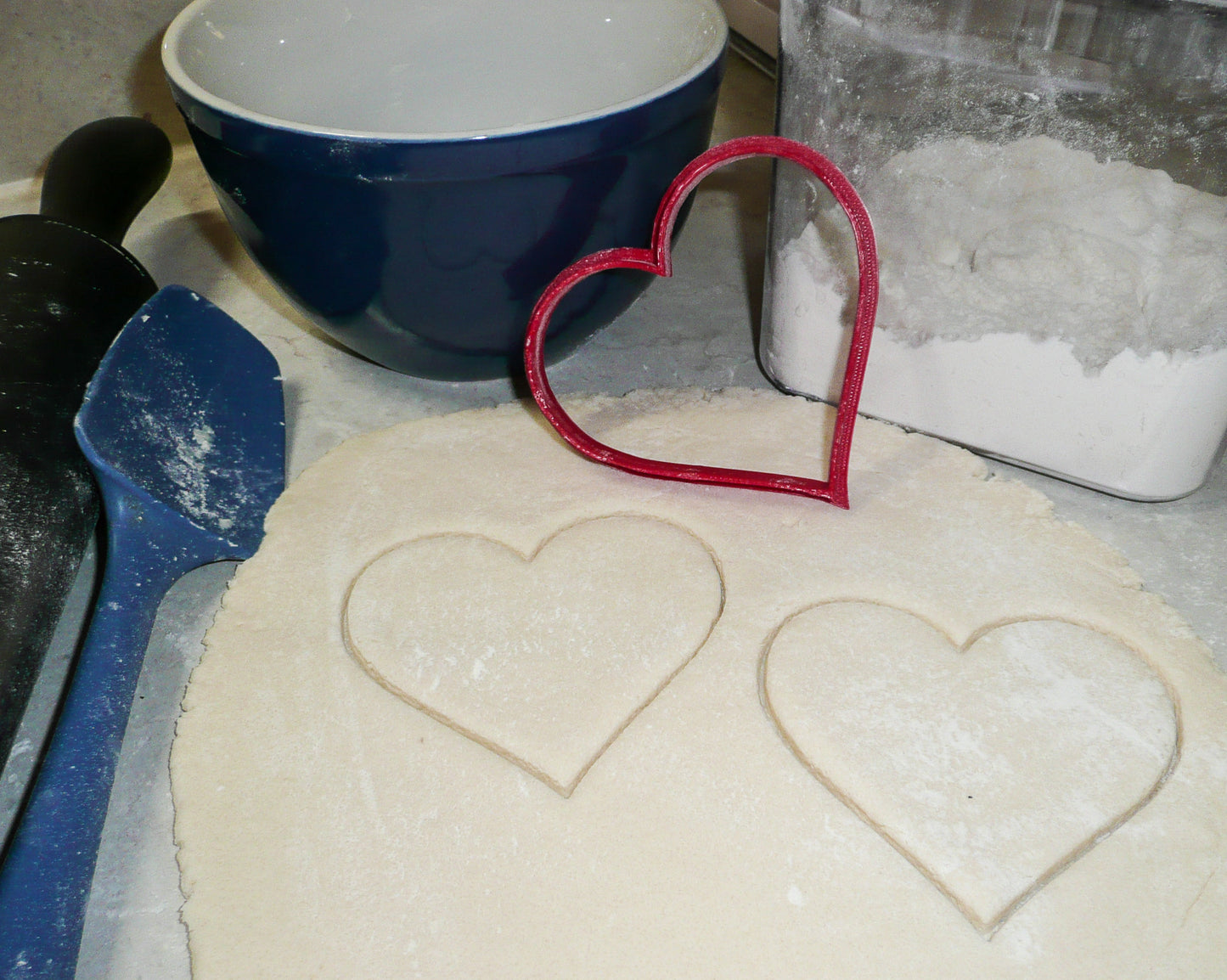 I Heart U Love You Valentines Day Set Of 3 Cookie Cutters USA PR1185