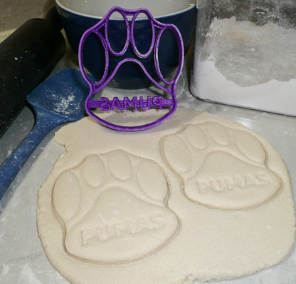 Saint Josephs College SJC Puma Paw Cookie Cutter Made in USA PR313