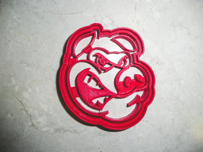 Rockford IceHogs Hog Face Hockey Team Cookie Cutter Made in USA PR916