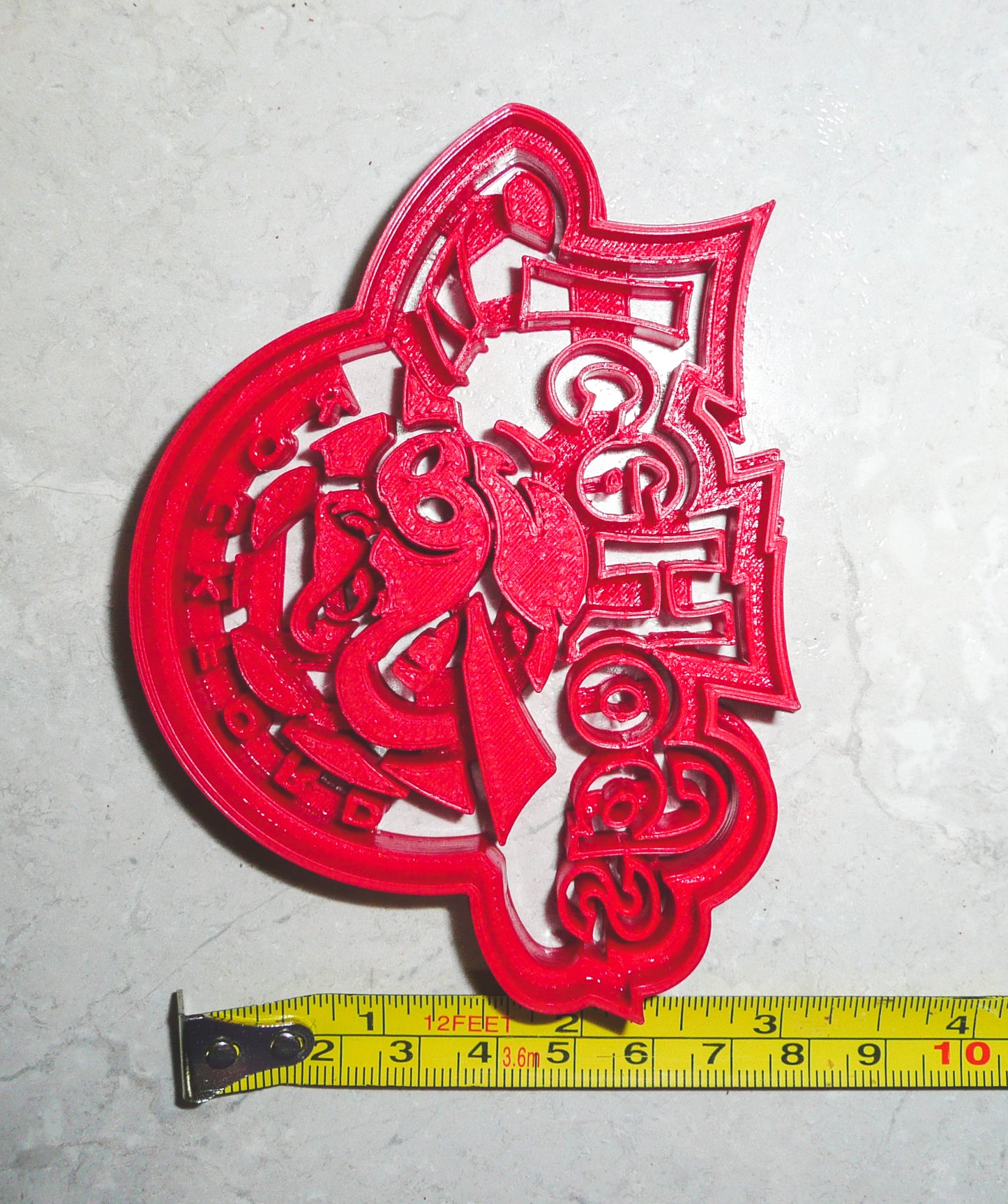 Rockford IceHogs Hockey Team Mascot Cookie Cutter Made in USA PR917