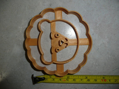 Lion Detailed Face Zoo Animal African Safari Cookie Cutter Made In USA PR2622
