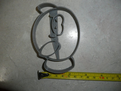 Manatee 2 Large Marine Mammal Sea Cow Cookie Cutter Made In USA PR2694