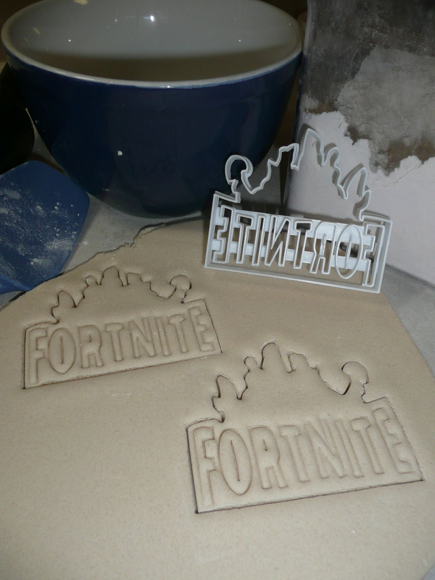 Fortnite Game Donkey Set of 4 Cookie Cutters USA PR1464