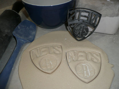 Brooklyn Nets Basketball Team Sports Athletics Cookie Cutter Made in USA PR2753