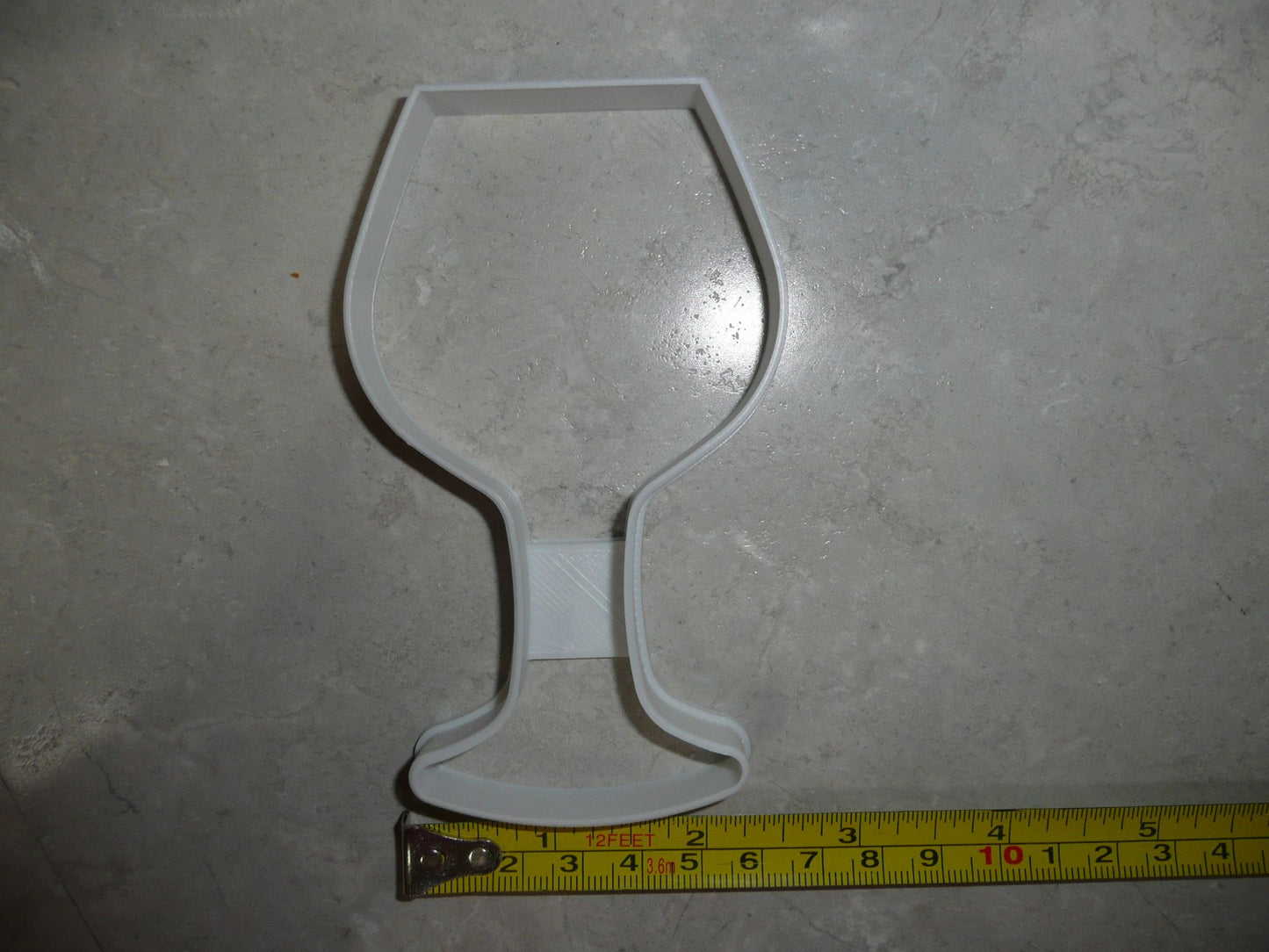 Wine Glass Alcoholic Stemmed Drink Cup Winery Tasting Cookie Cutter USA PR2856