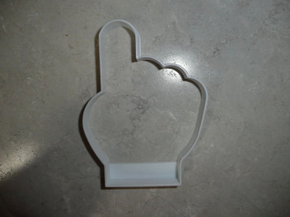 6x Foam Hand Finger Number 1 One Fondant Cutter Size 1.75 Inch USA FD2861