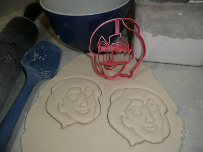 Aladdin Detailed Face Genie Friend Kids Movie Character Cookie Cutter USA PR2879