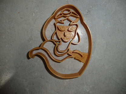 Jasmine Princess Detailed Face Aladdin Movie Character Cookie Cutter USA PR2880