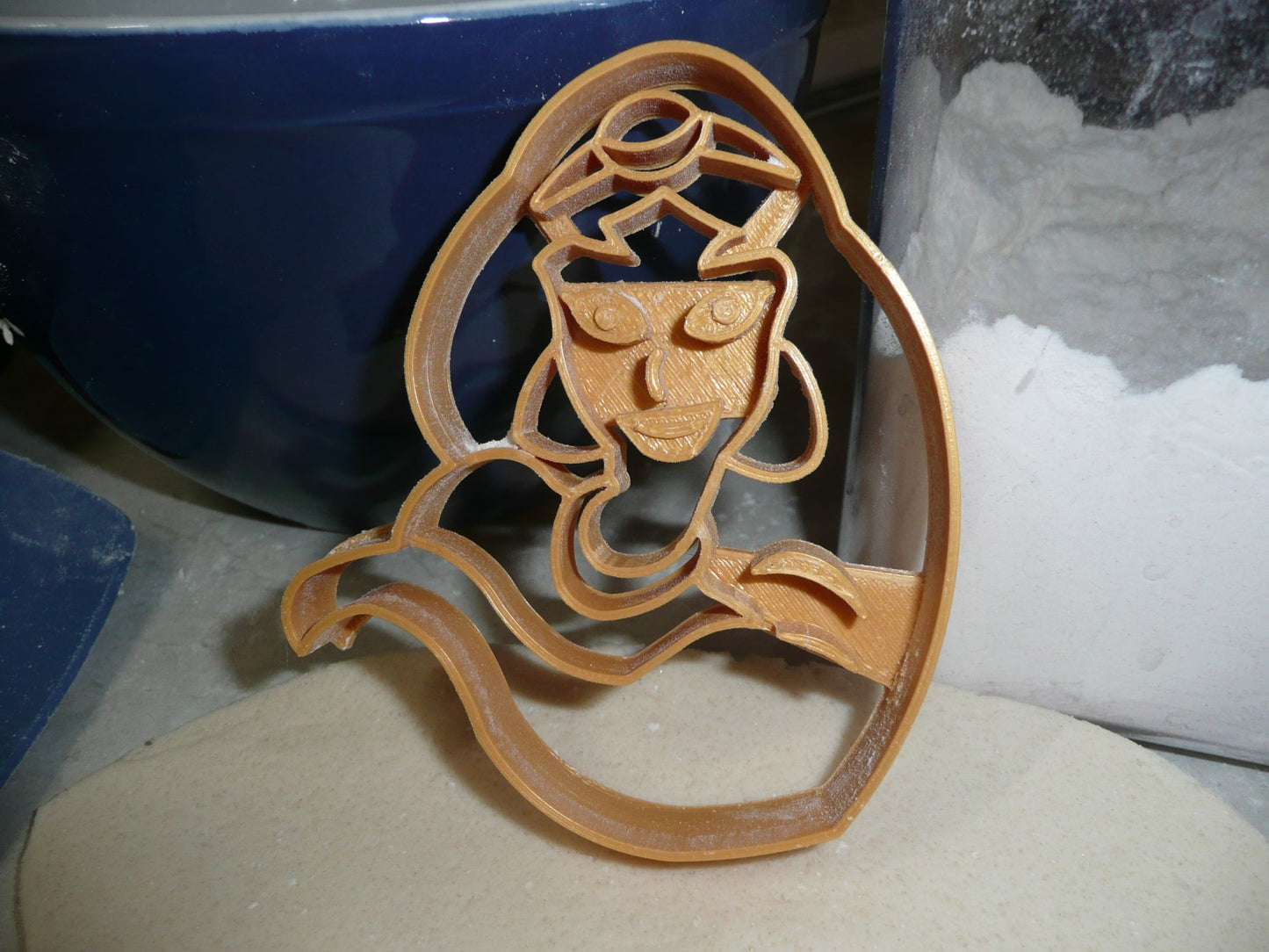 Jasmine Princess Detailed Face Aladdin Movie Character Cookie Cutter USA PR2880