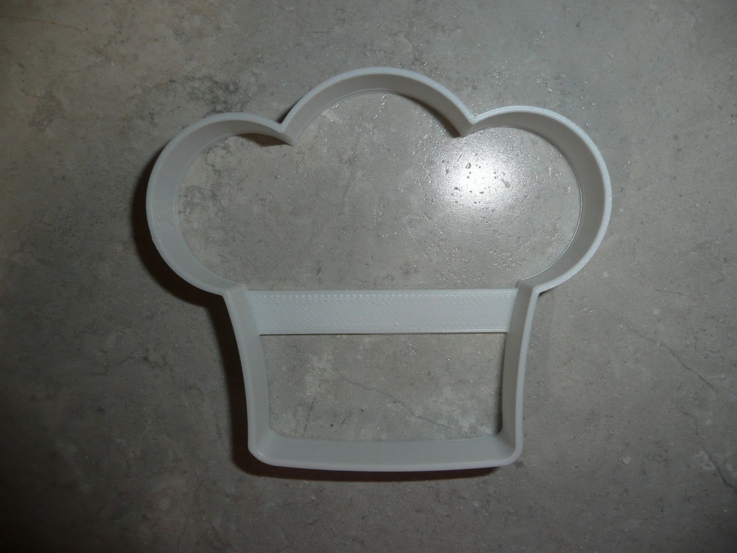 6x Chef Baker White Hat Fondant Cutter Cupcake Top Size 1.75 Inch USA FD2886