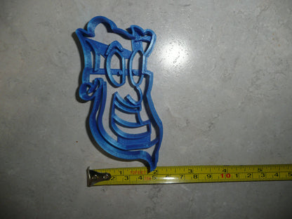 Genie Detailed Face Magic Lamp Aladdin Movie Character Cookie Cutter USA PR2881