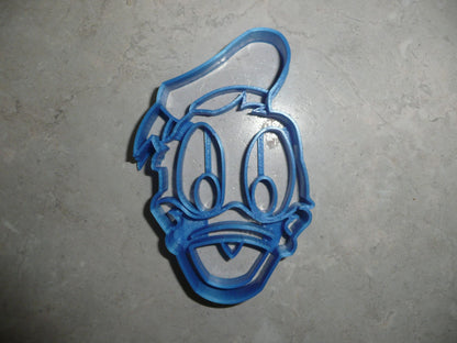 6x Donald Duck Face Mickey Fondant Cutter Cupcake Topper 1.75 Inch USA FD2888