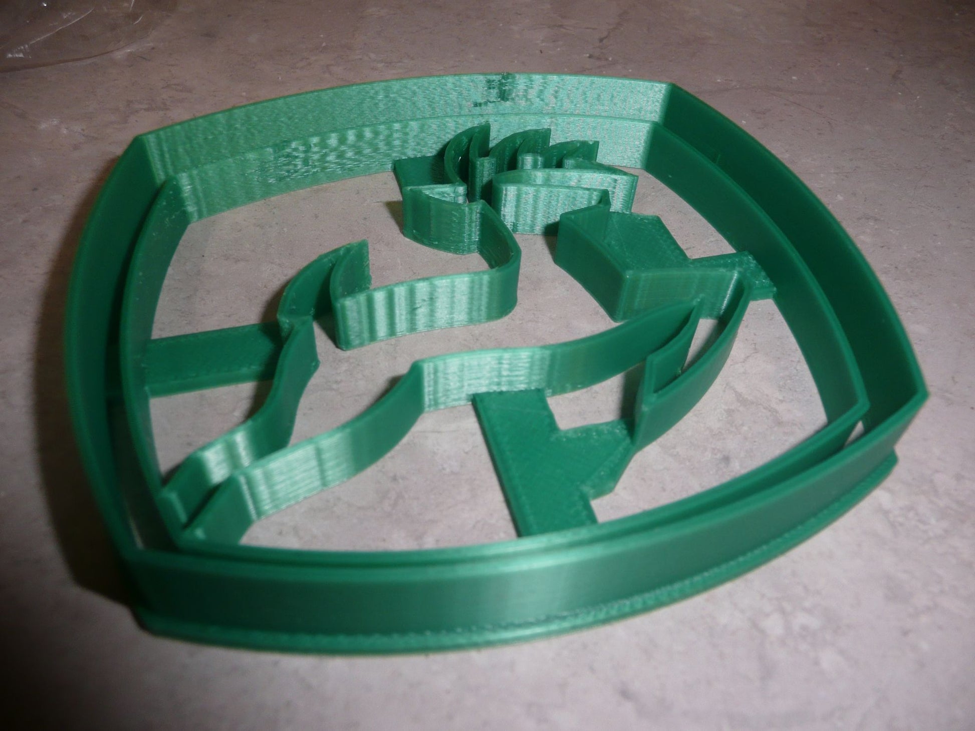 Louis Vuitton Logo Cookie and Fondant Cutter 3D model 3D printable