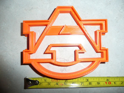 University Of Auburn UA Letters Alabama Tigers Cookie Cutter Made in USA PR704