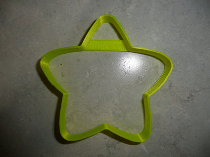 6x Star Shape Round Corners Fondant Cutter Cupcake Top Size 1.75 Inch USA FD2996