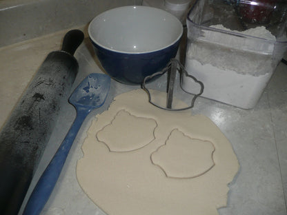 Whole Pie Outline Thanksgiving Whipped Topping Cookie Cutter USA PR3113