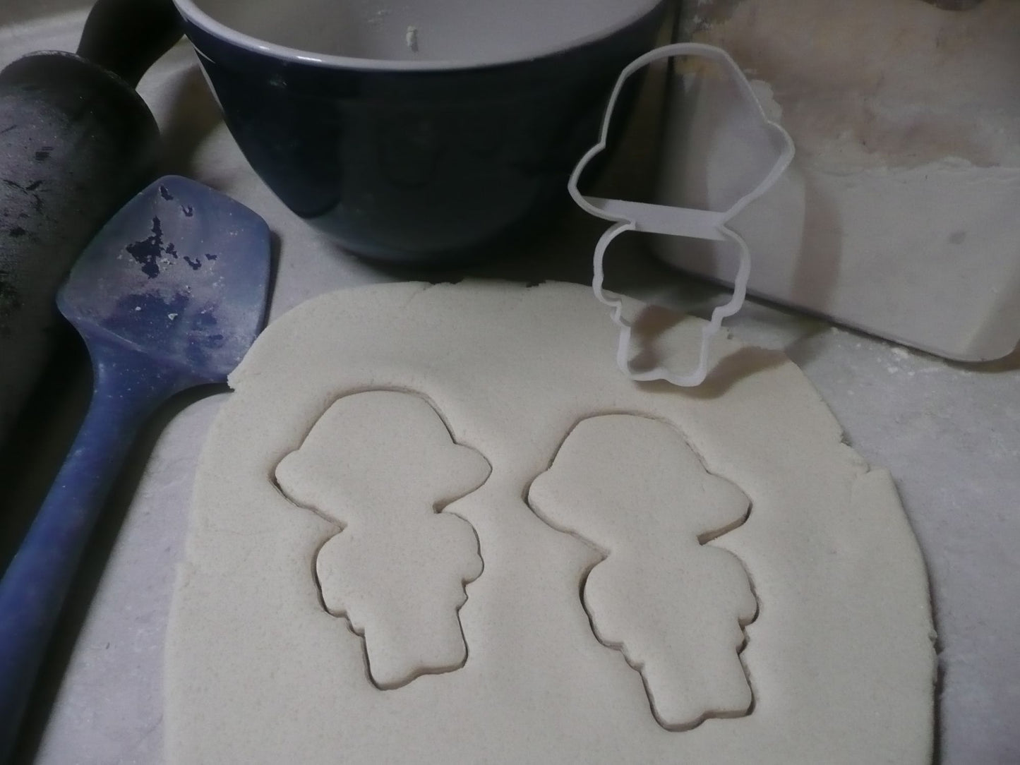 Pilgrim Boy Outline Plymouth Colony English Settler Cookie Cutter USA PR3107