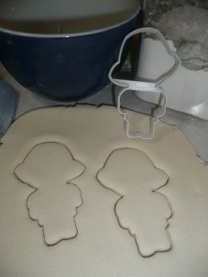 Pilgrim Boy Outline Plymouth Colony English Settler Cookie Cutter USA PR3107