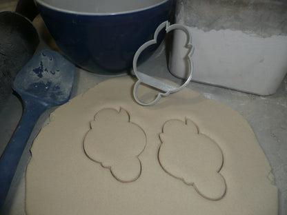 Sam The Bearded Snowman Rudolph Christmas Cartoon Cookie Cutter USA PR3054