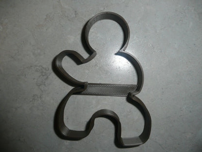 6x Ninja Gingerbread Man Pose 2 Outline Fondant Cutter Size 1.75 Inch USA FD3209
