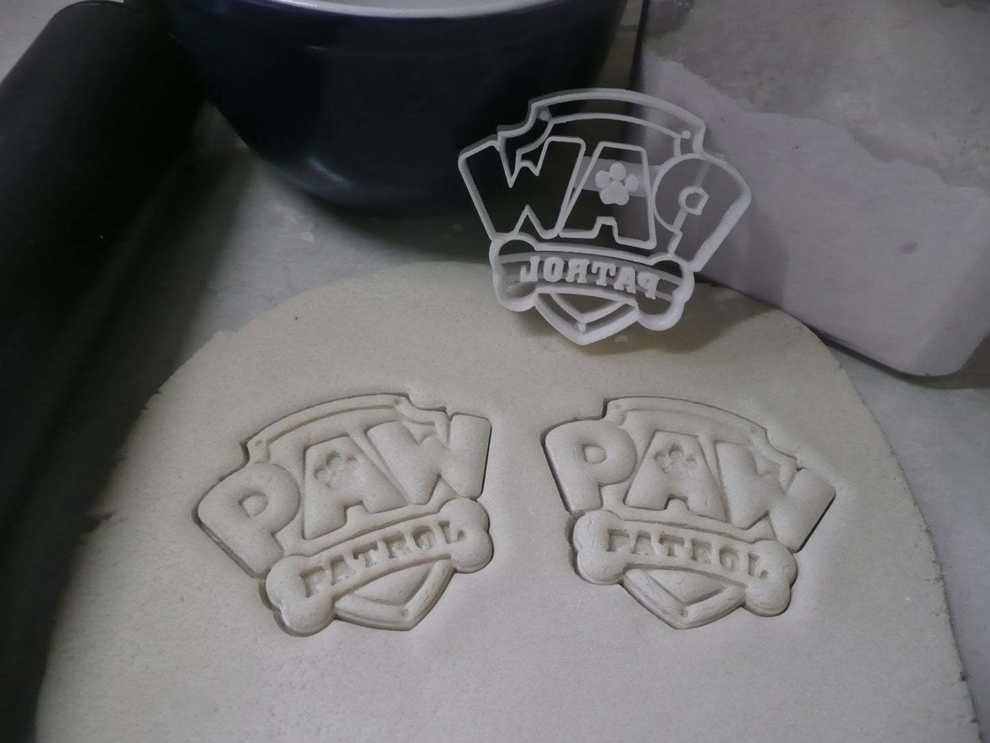 Paw Patrol Logo Kids TV Show Cookie Cutter Made in USA PR789