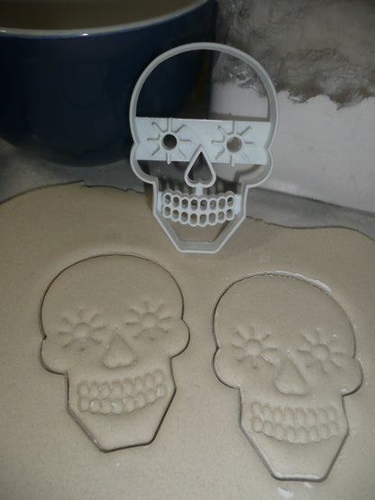 Dia De Los Muertos Day of the Dead Skulls Set Of 4 Cookie Cutters USA PR1421