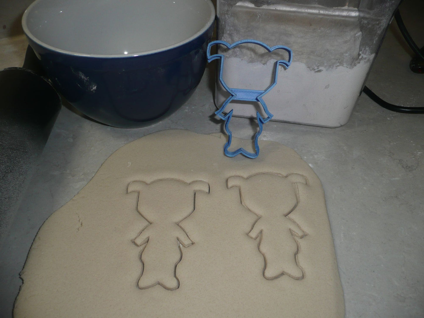 Boo Little Girl Outline Cartoon Character Monsters Inc Cookie Cutter USA PR3221