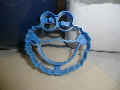 Cookie Monster Milk and Cookies Set of 3 Cookie Cutters USA PR1507