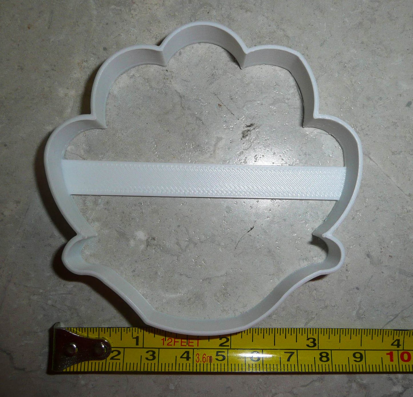 Lotus Flower Or Clam Shell Outline Cookie Cutter Baking Tool USA PR3125