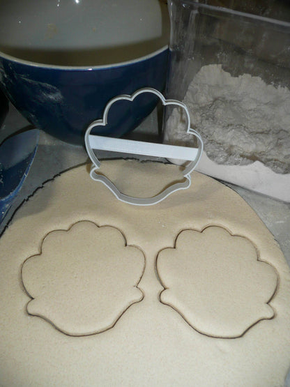Lotus Flower Or Clam Shell Outline Cookie Cutter Baking Tool USA PR3125