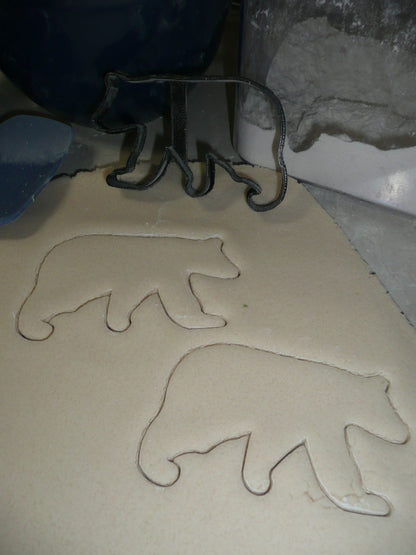 Bear Furry Paw Mountain Outlines Outdoors Set Of 3 Cookie Cutters USA PR1420